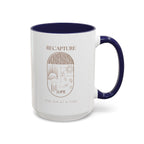 Thankful for Being Sober Recovery Accent Coffee Mug