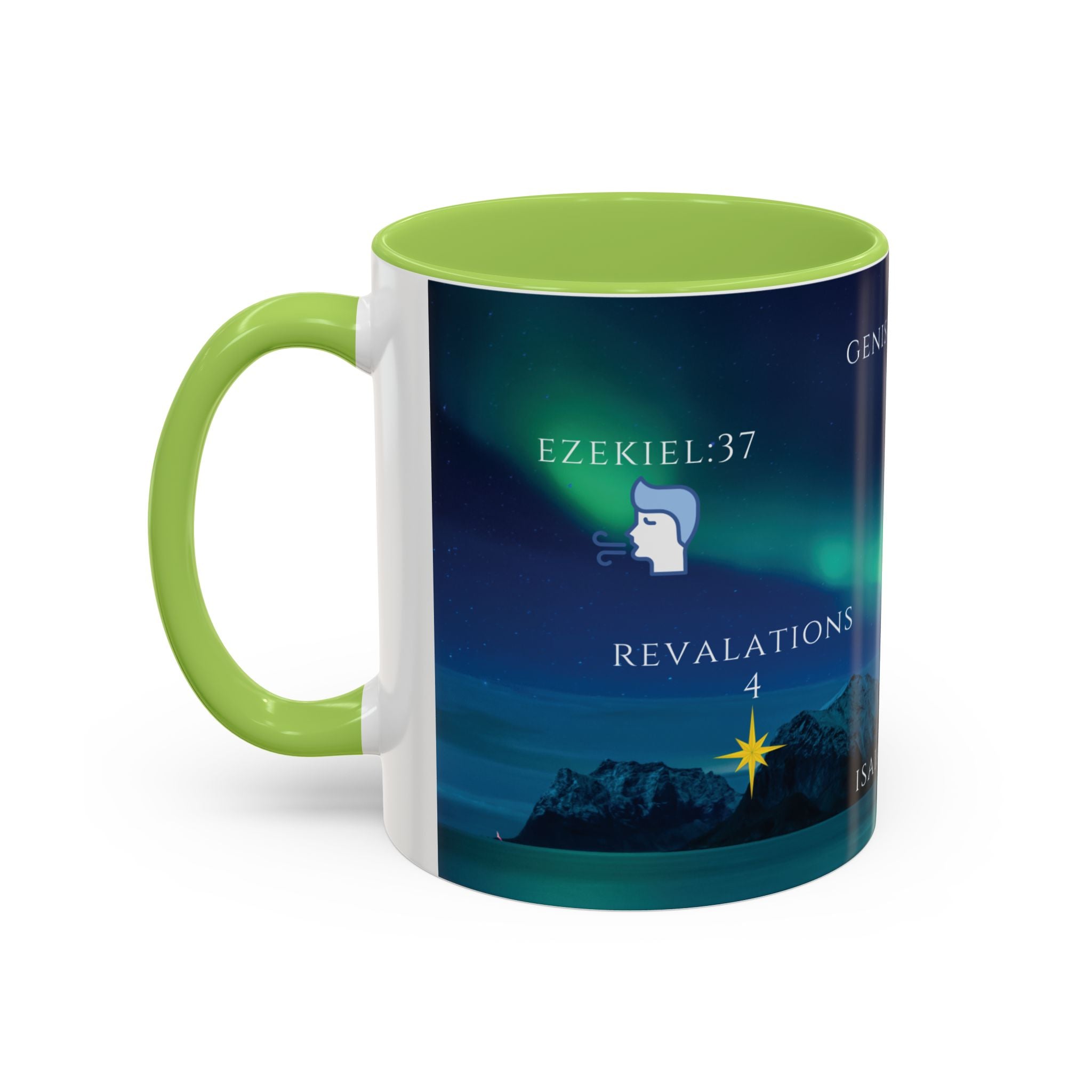 Inspirational Scripture Ceramic Coffee Mug With Verse