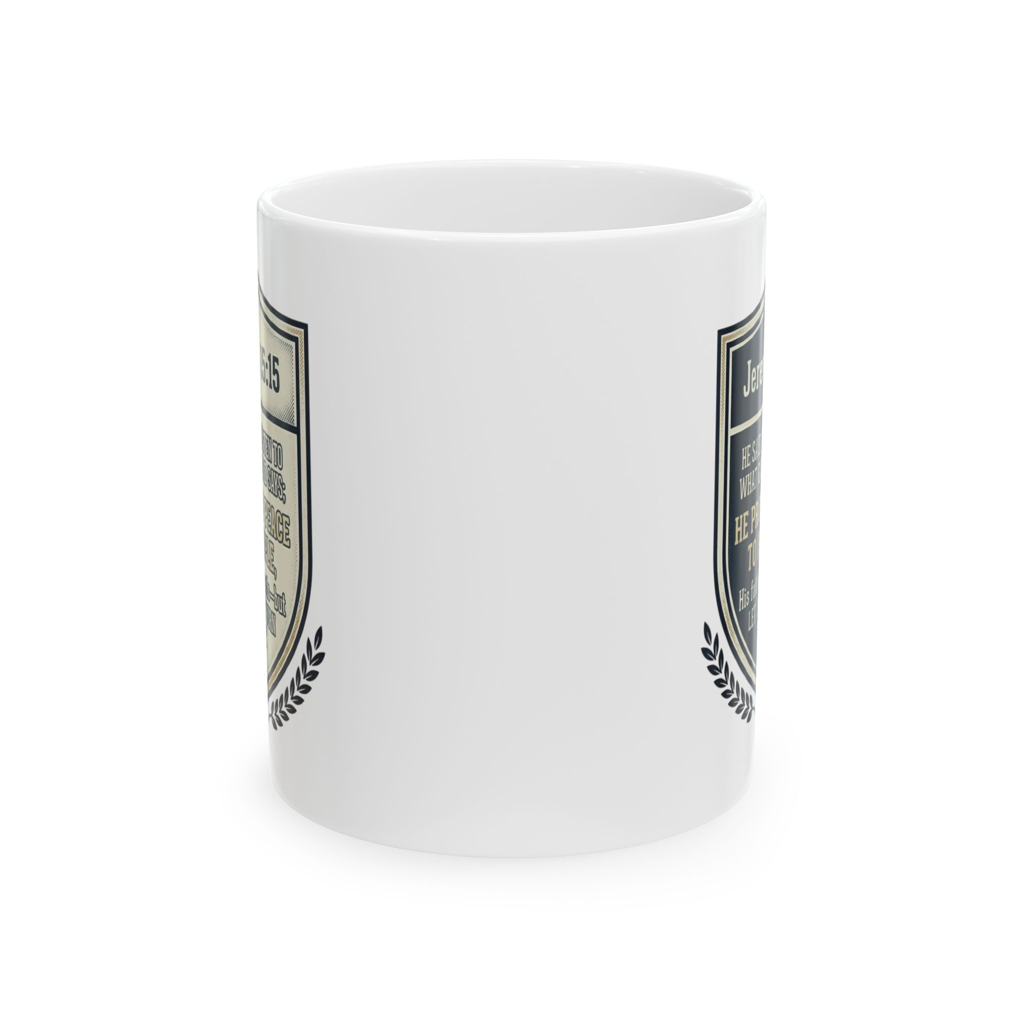 Inspirational Ceramic Mug – Uplifting Daily Verse