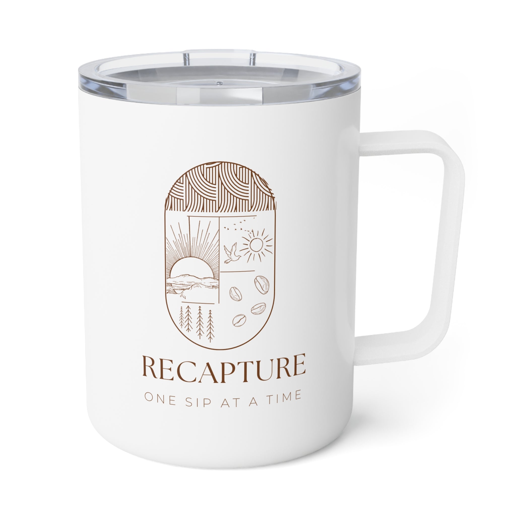 Insulated 10oz Coffee Mug – Sober Recovery Inspiration