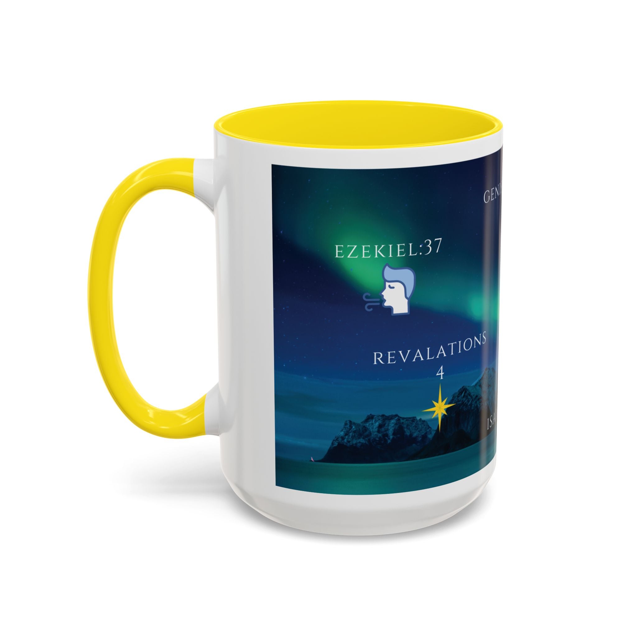 Inspirational Scripture Ceramic Coffee Mug With Verse