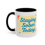 Sober Gratitude Recovery Coffee Mug – Daily Motivation