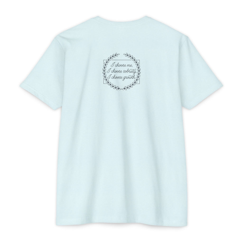 Sobriety And Self-Growth Yoga T-Shirt – Mindful Quote
