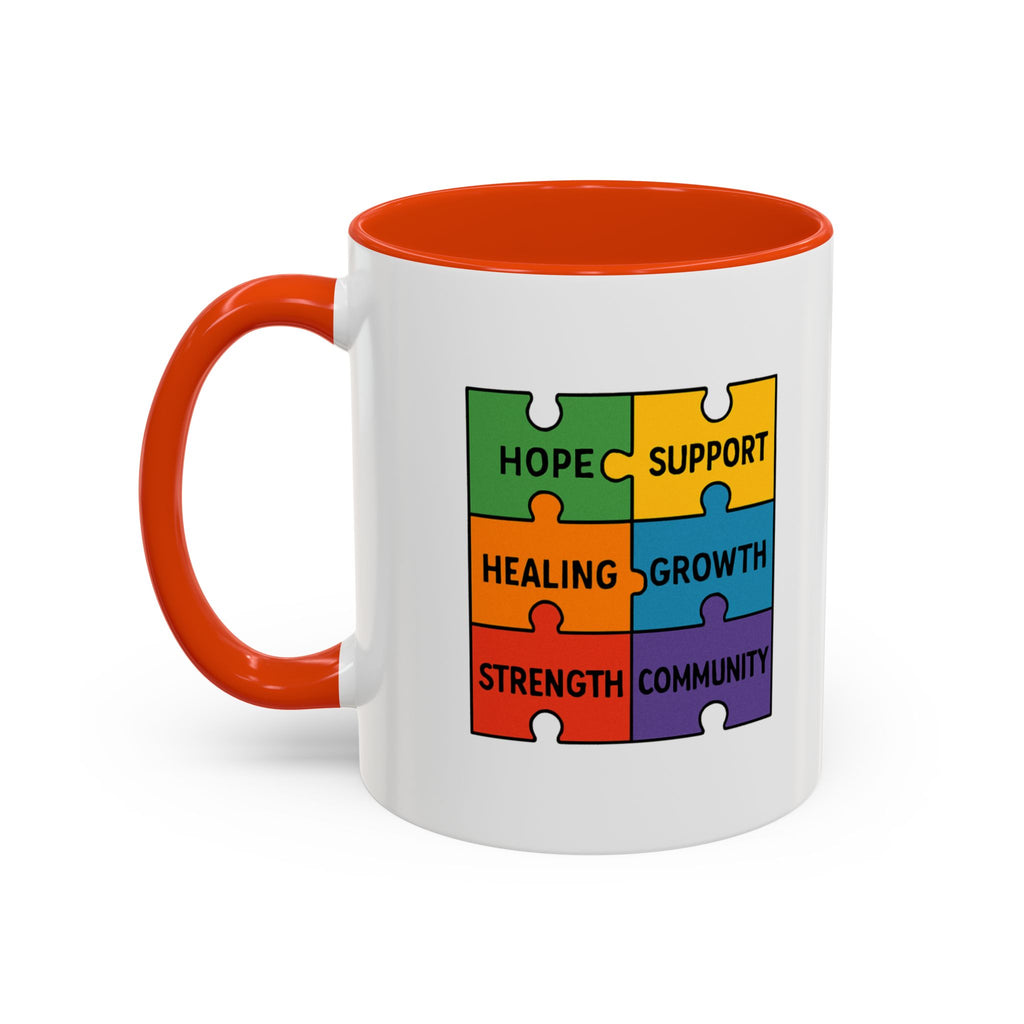 Recovery Support Mug — "Stay Sober, Stay Inspired" (11oz & 15oz)