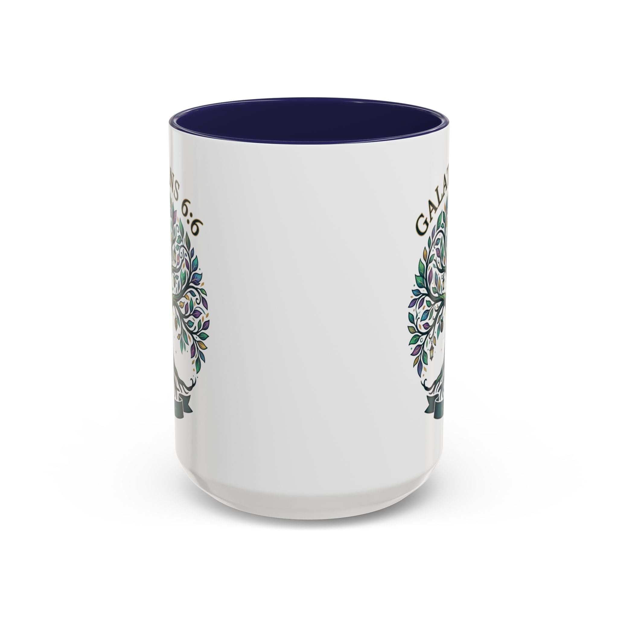 With Godliness There Is Contentment Christian Mug