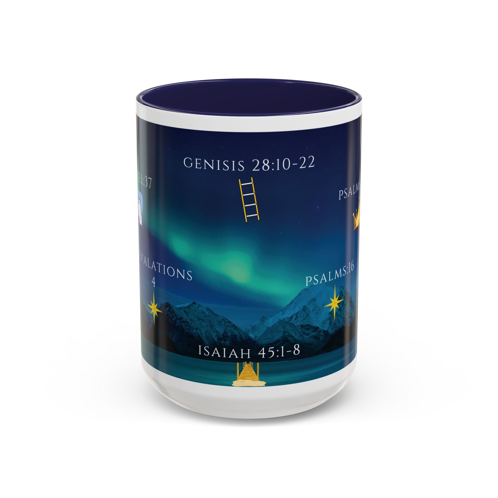 Inspirational Scripture Ceramic Coffee Mug With Verse