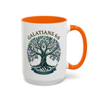 With Godliness There Is Contentment Christian Mug