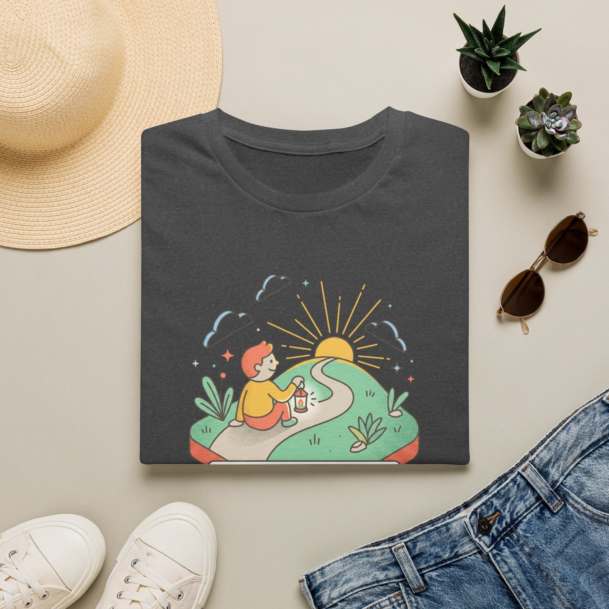 Never Lose Hope Sunrise Graphic T-Shirt