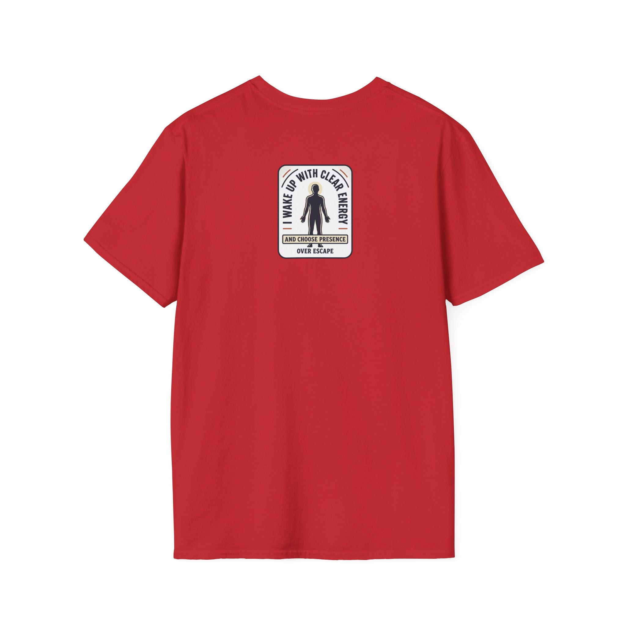 I Wake Up With Clear Energy Mindful Graphic T-Shirt