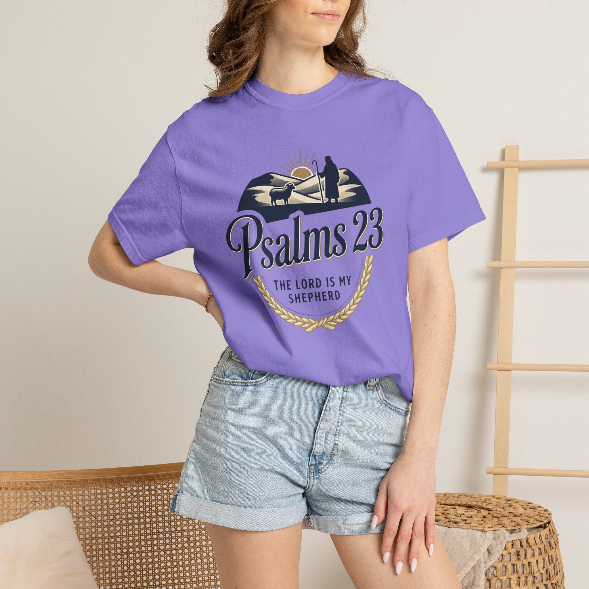 Psalm 23 Christian T-Shirt – Wear Your Faith Daily
