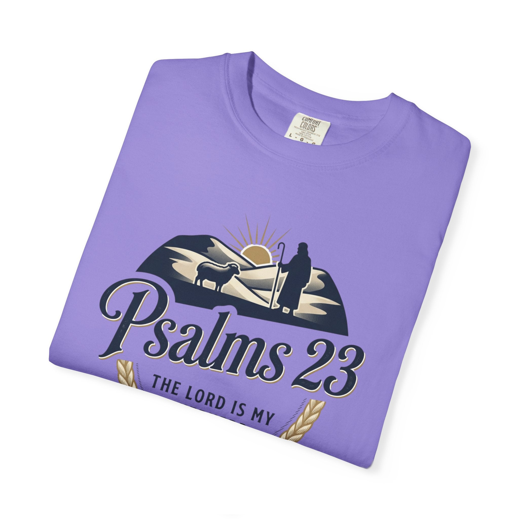 Psalm 23 Christian T-Shirt – Wear Your Faith Daily