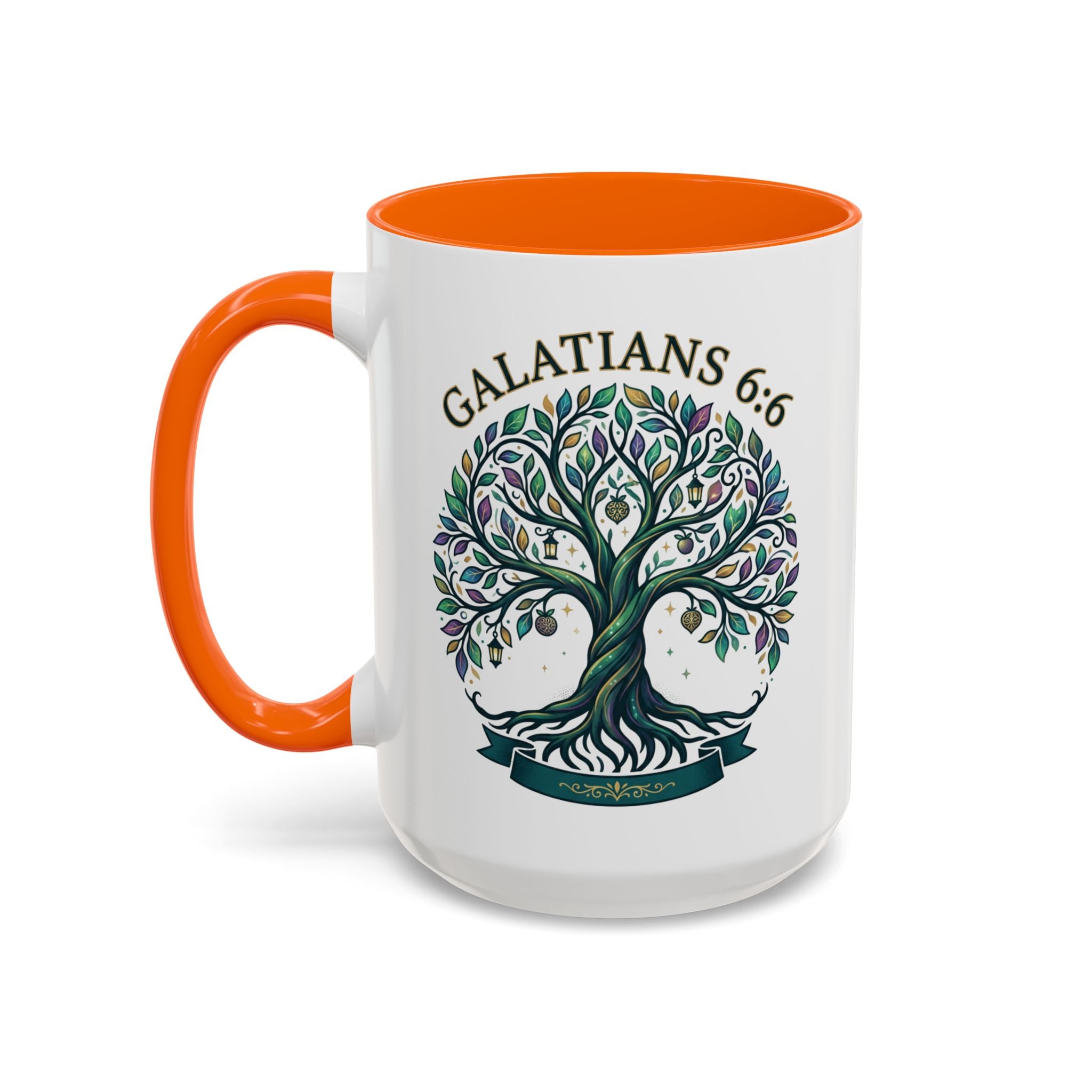 With Godliness There Is Contentment Christian Mug