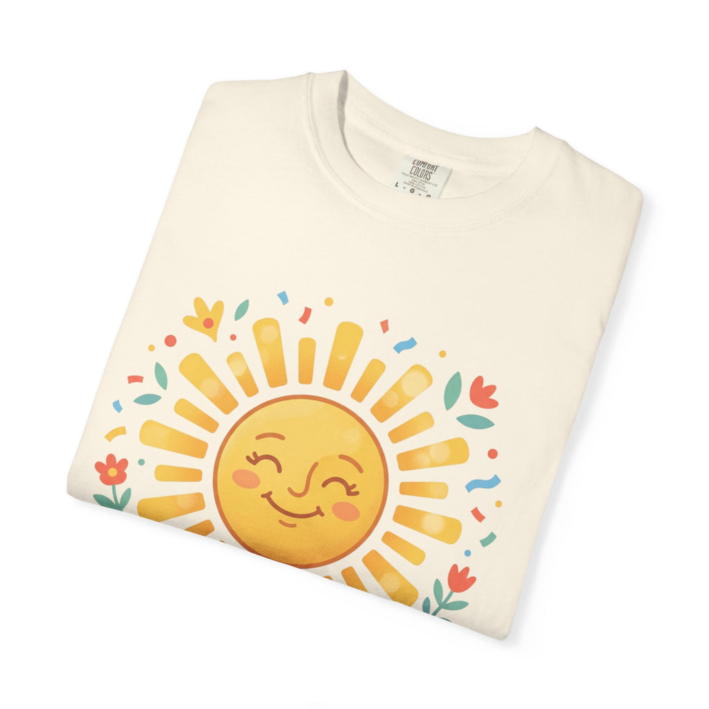 Sober & Grateful Heavyweight T-Shirt – Sunrise Graphic