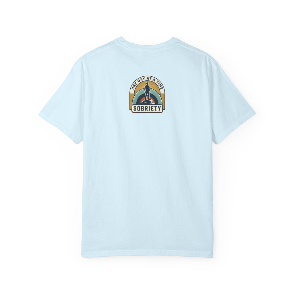 Living Sober Grateful Reminder Heavyweight T-Shirt