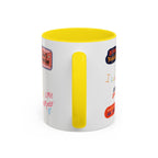 Motivational Sticker Collage Coffee Mug – Ceramic Accent