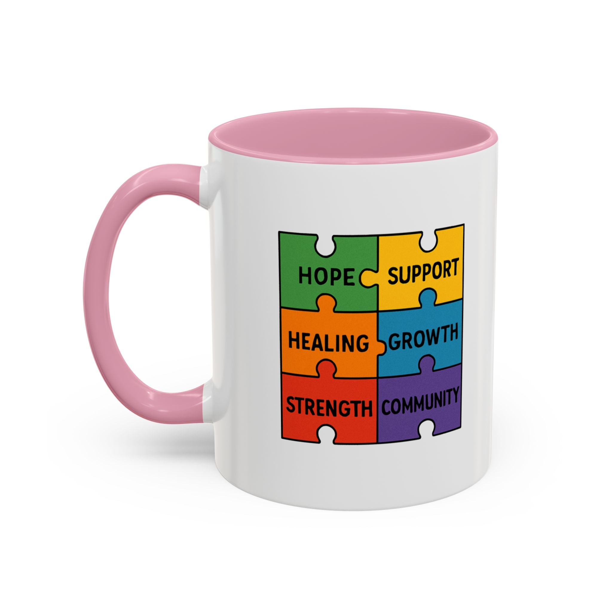 Recovery Support Mug — "Stay Sober, Stay Inspired" (11oz & 15oz)