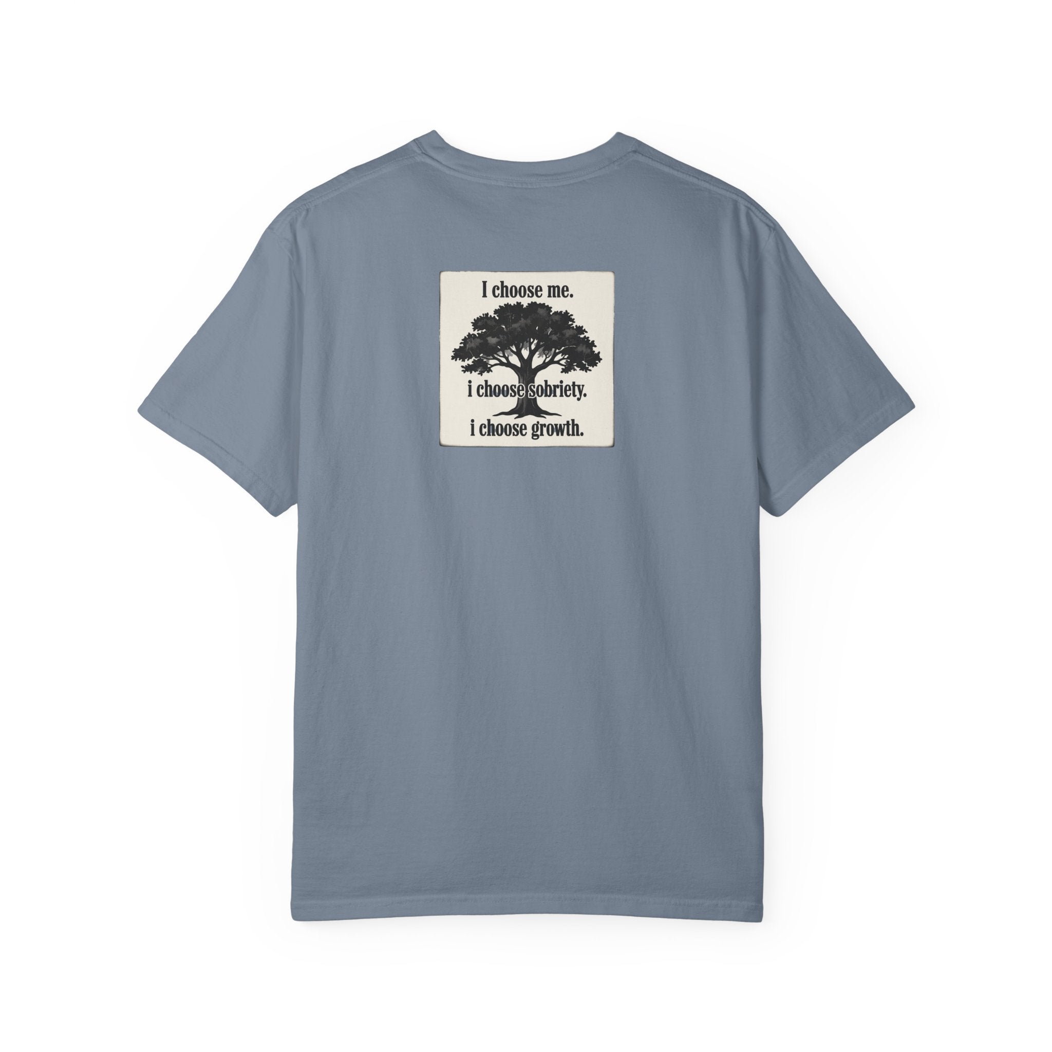 Sobriety Recovery T-Shirt – I Choose Me Tree Design
