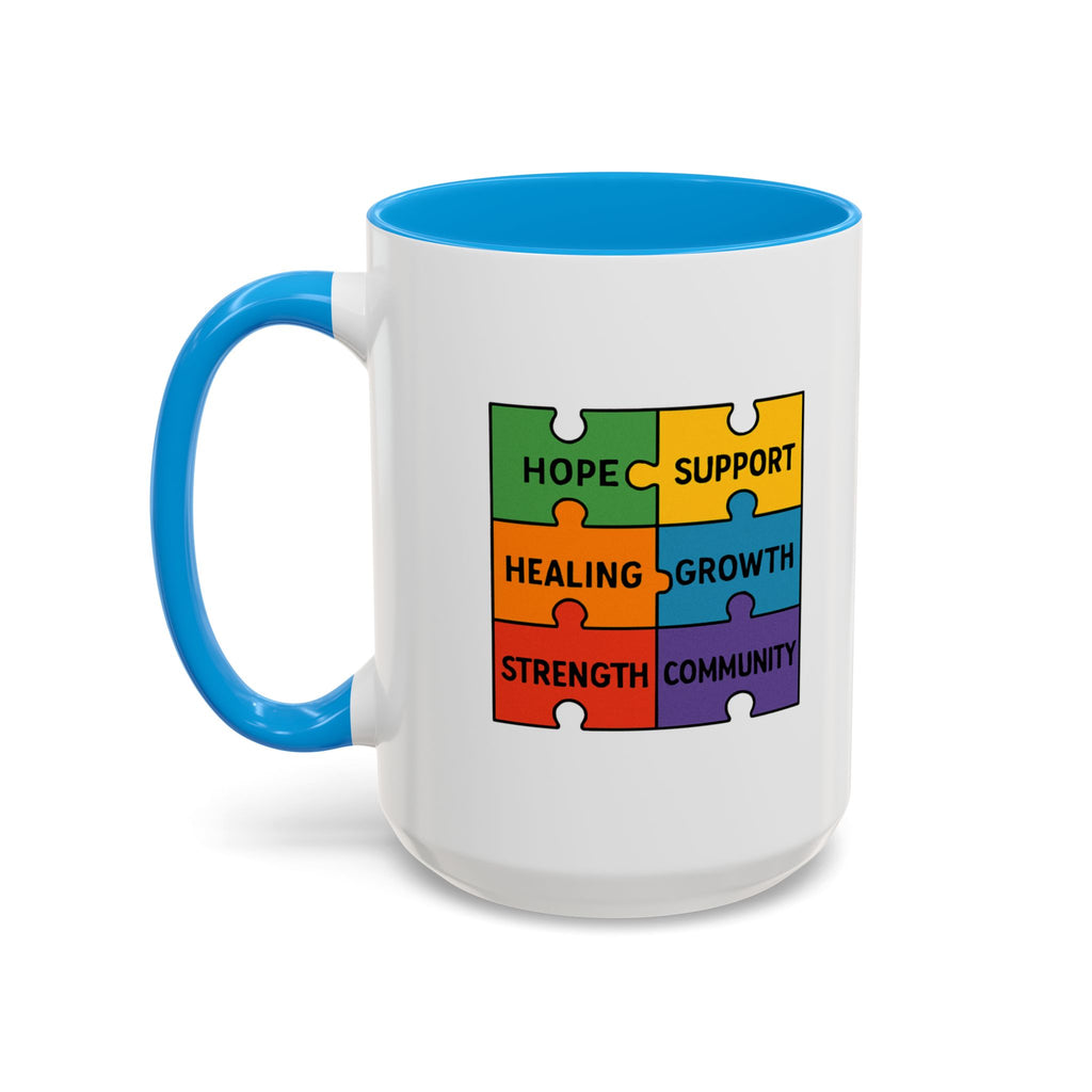Recovery Support Mug — "Stay Sober, Stay Inspired" (11oz & 15oz)