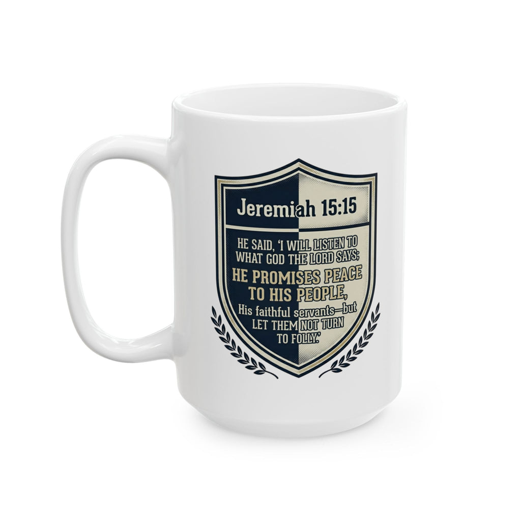 Inspirational Ceramic Mug – Uplifting Daily Verse