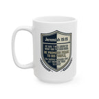 Inspirational Ceramic Mug – Uplifting Daily Verse