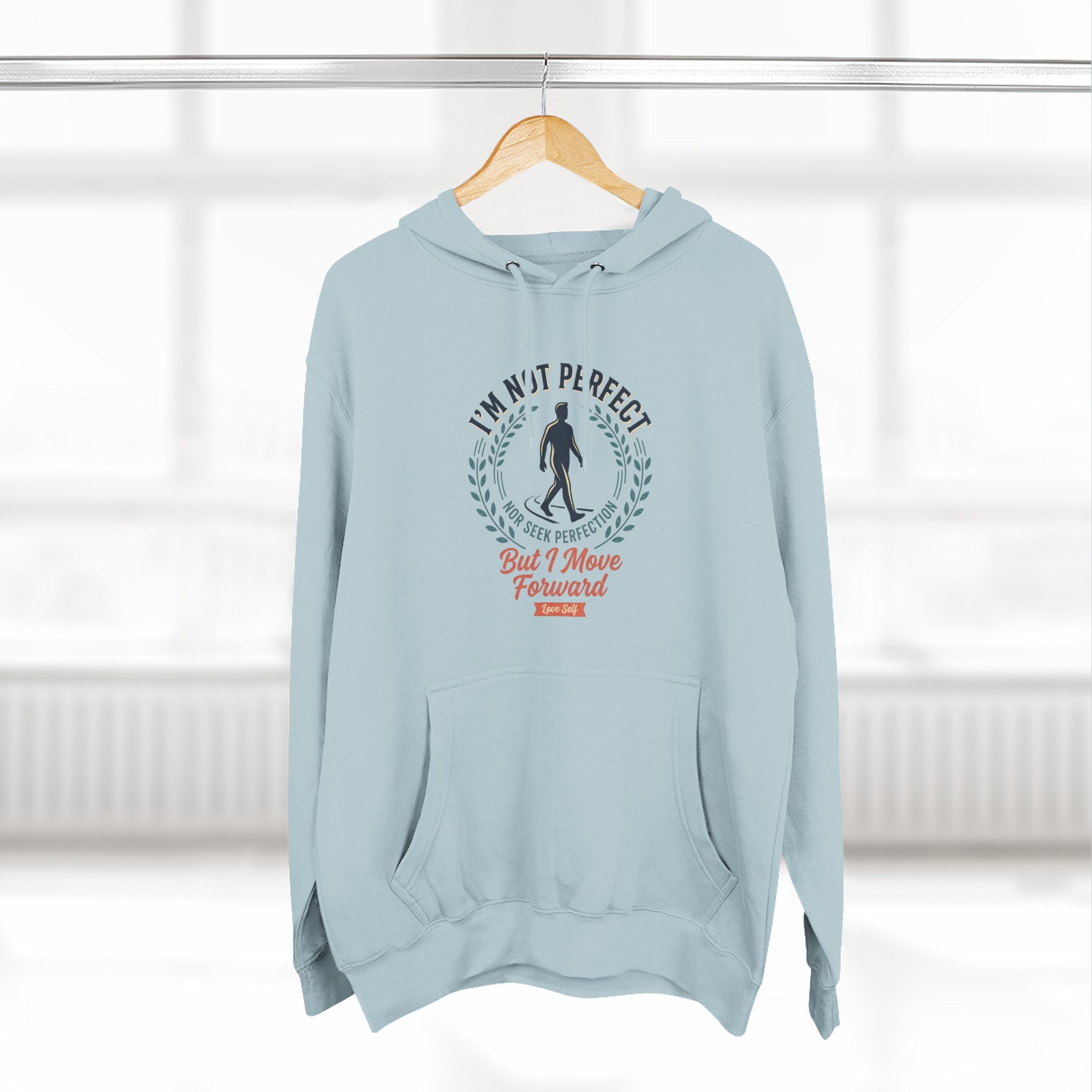 Self-Love Fleece Hoodie – Soft Affirmation Pullover