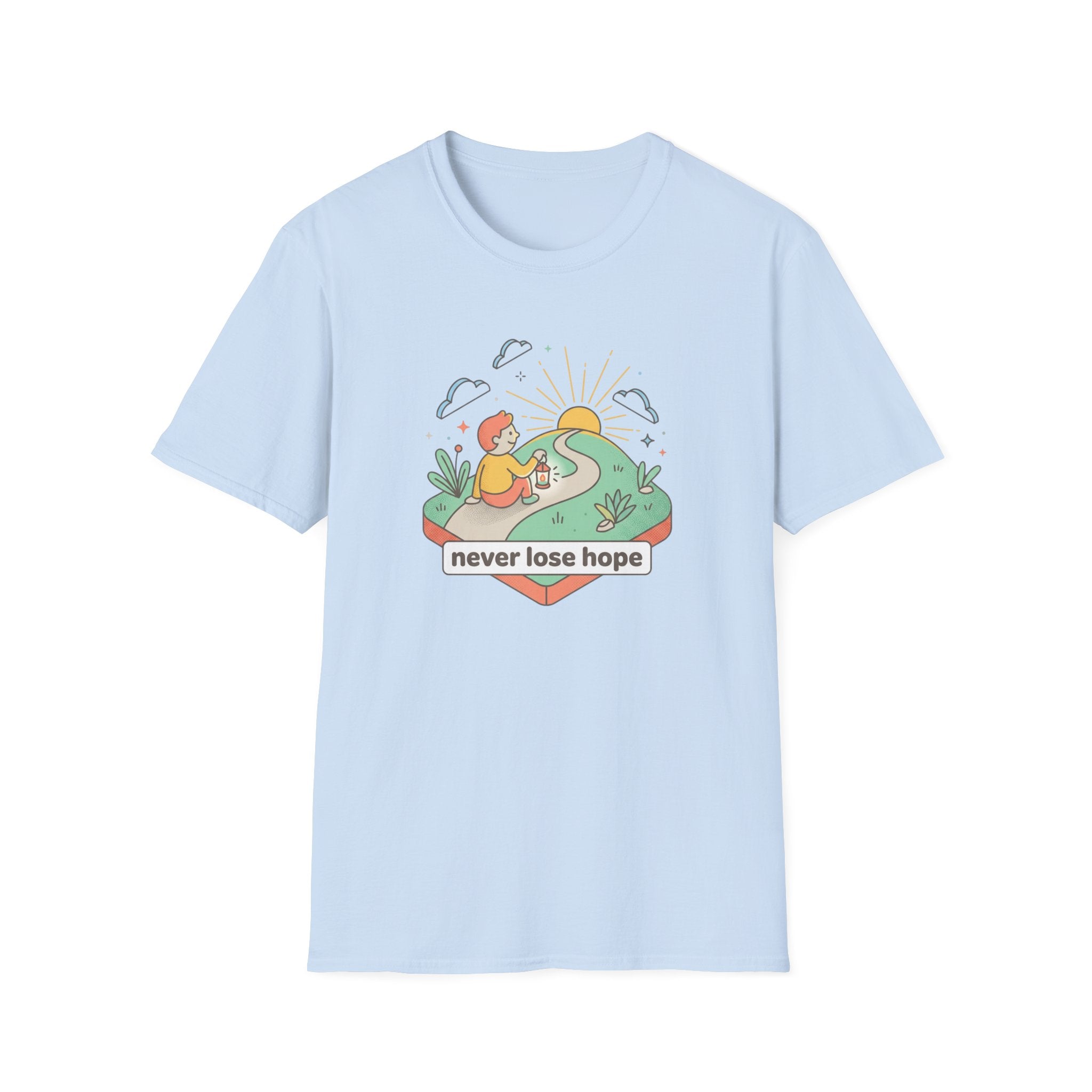 Never Lose Hope Sunrise Graphic T-Shirt