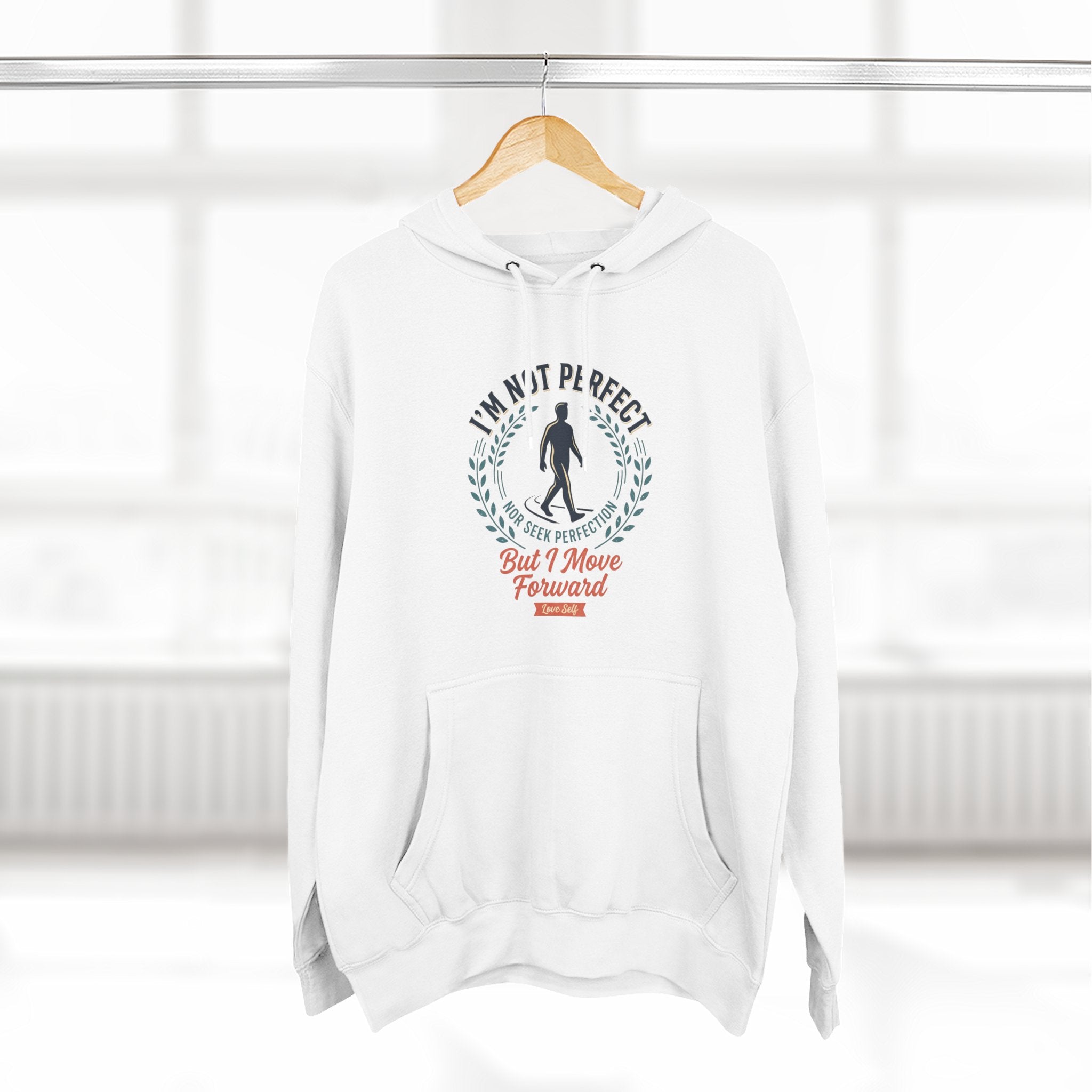 Self-Love Fleece Hoodie – Soft Affirmation Pullover