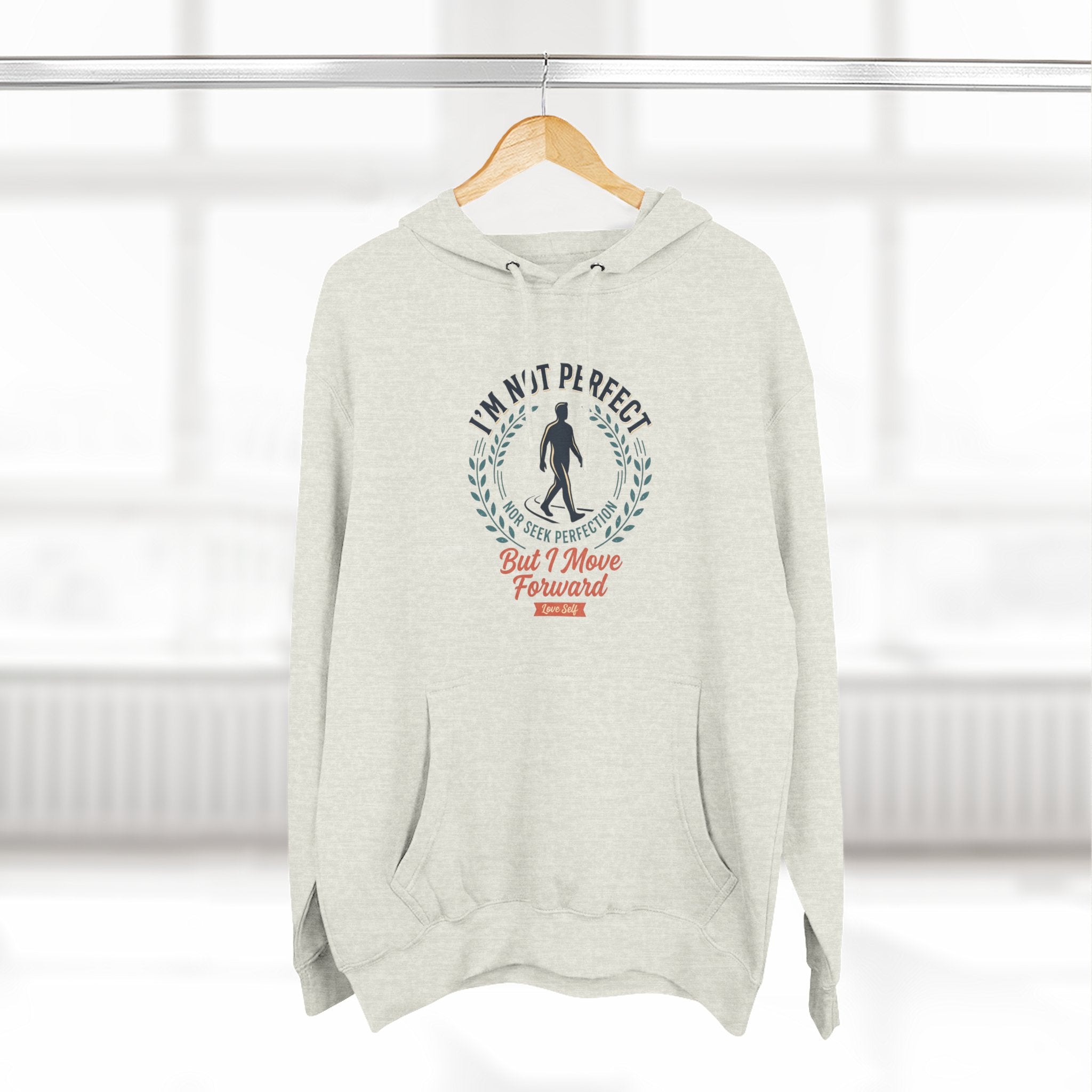 Self-Love Fleece Hoodie – Soft Affirmation Pullover