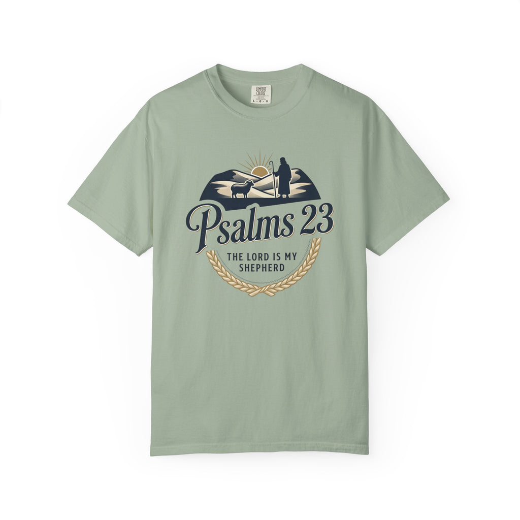 Psalm 23 Christian T-Shirt – Wear Your Faith Daily