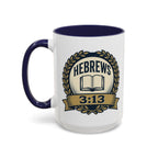 Christian Scripture Coffee Mug – Daily Encouragement