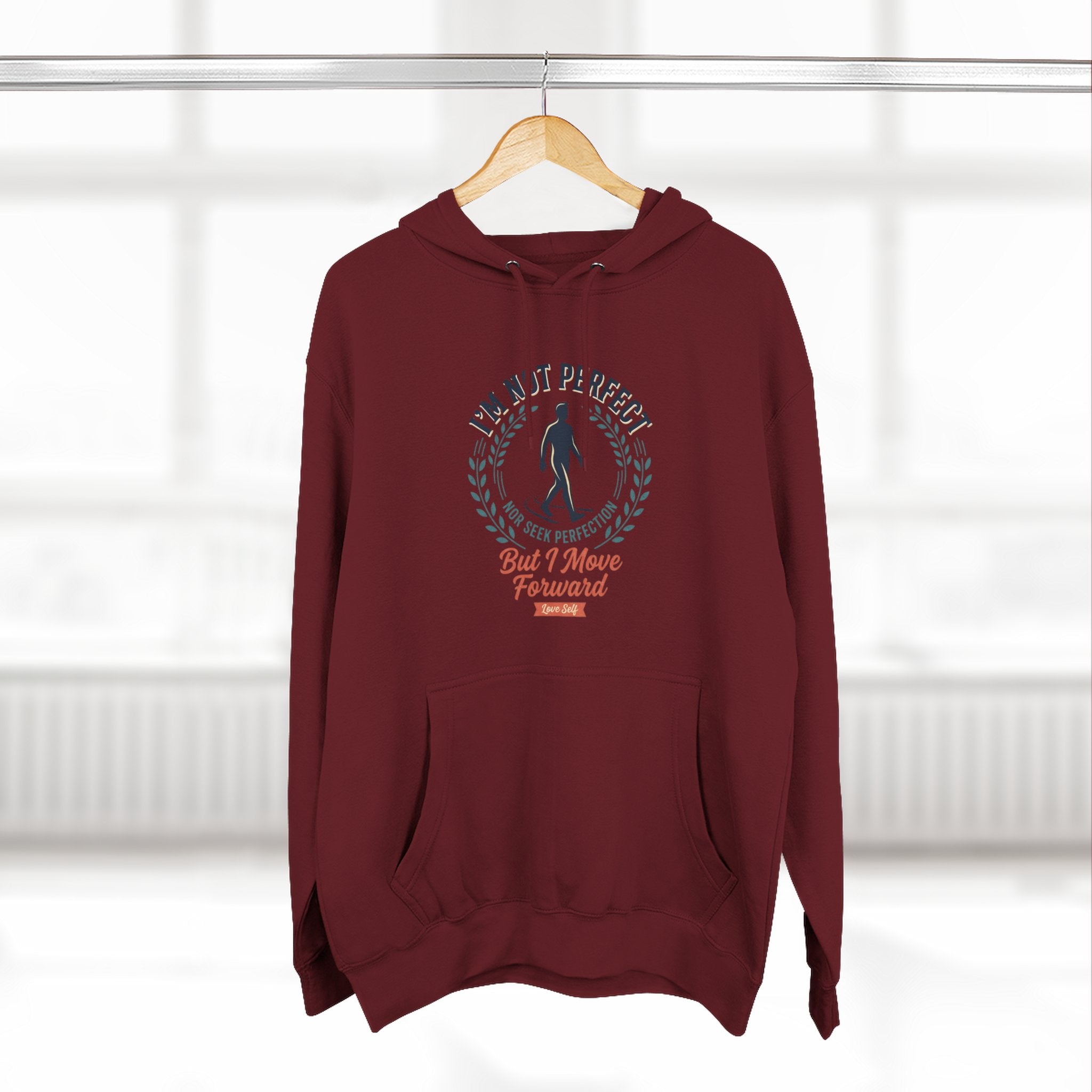 Self-Love Fleece Hoodie – Soft Affirmation Pullover