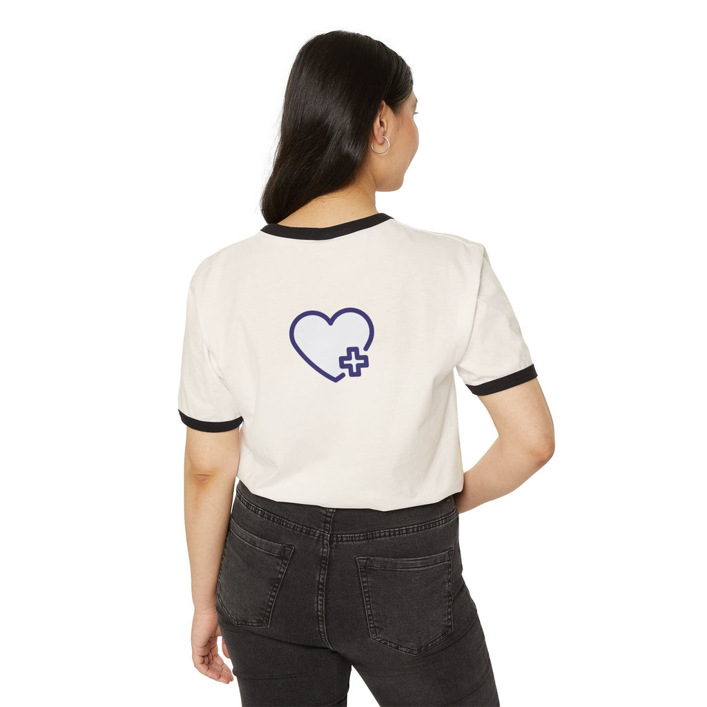 Love Your Life Ringer T-Shirt – Retro Inspirational Tee