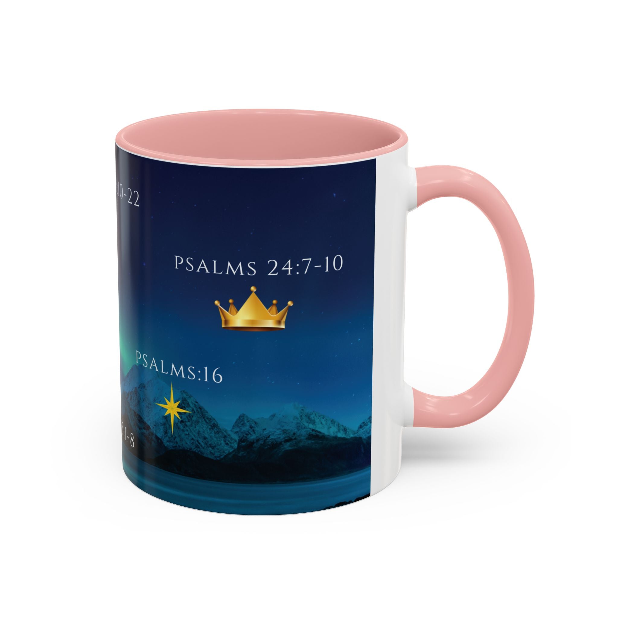 Inspirational Scripture Ceramic Coffee Mug With Verse