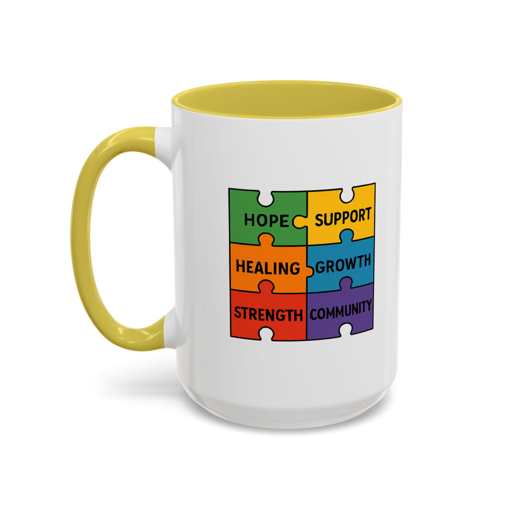 Recovery Support Mug — "Stay Sober, Stay Inspired" (11oz & 15oz)