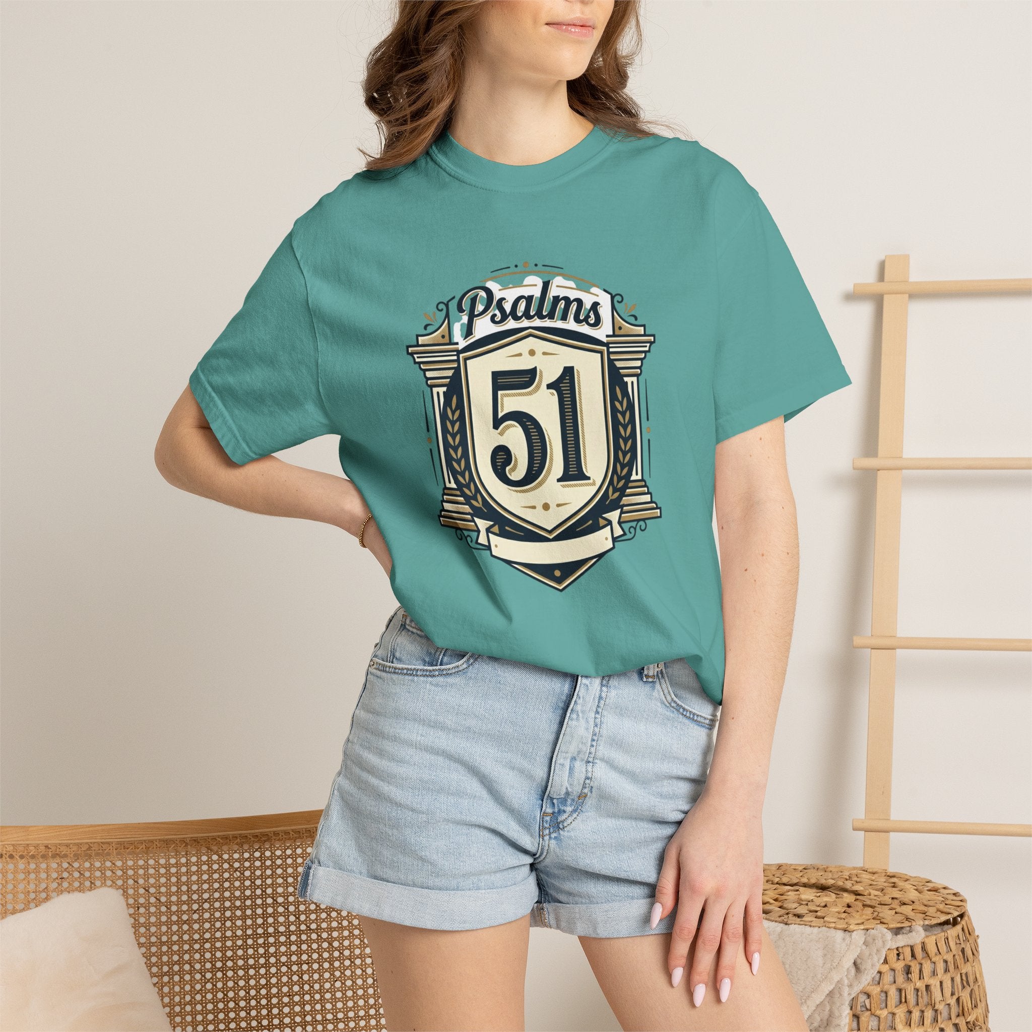 Faith Christian T-Shirt – Garment-Dyed Heavyweight Tee