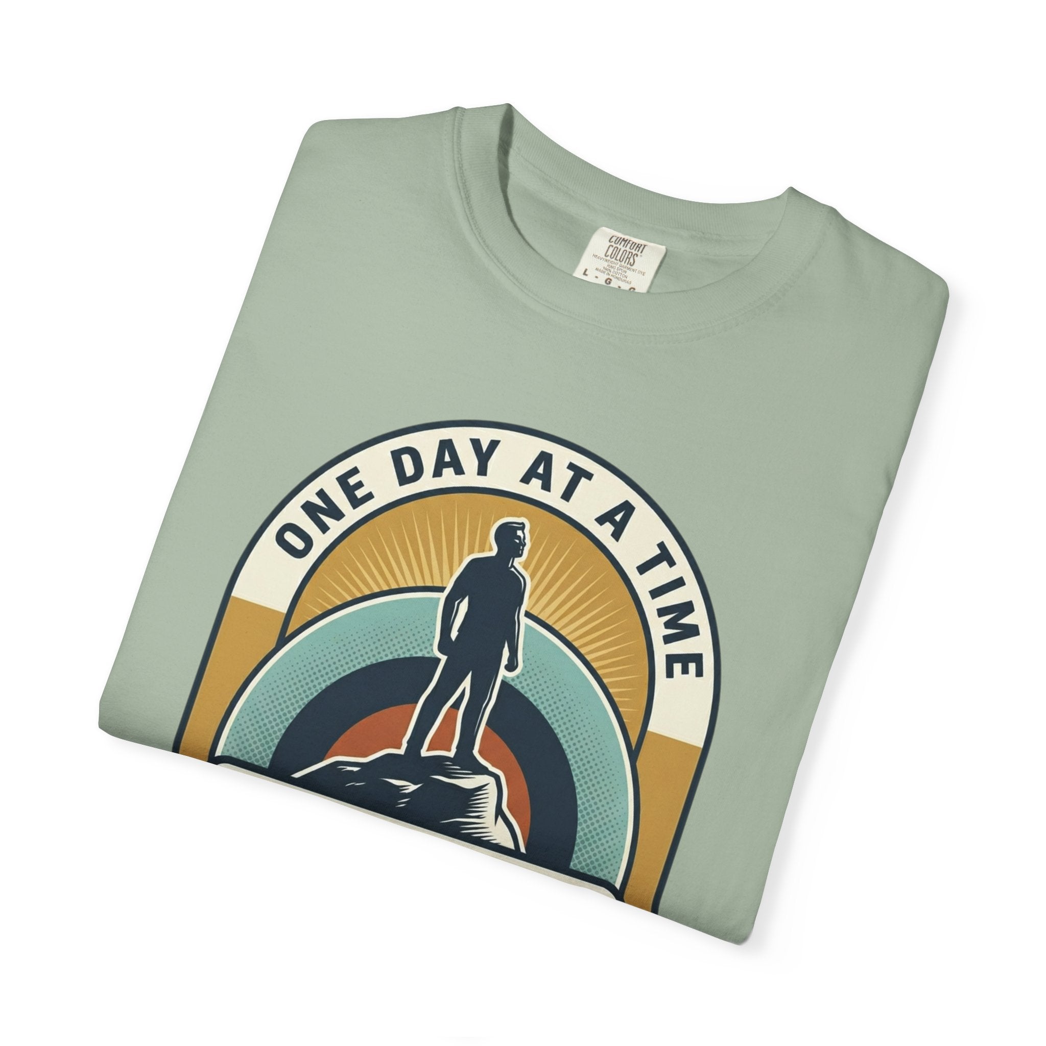 Living Sober Grateful Reminder Heavyweight T-Shirt
