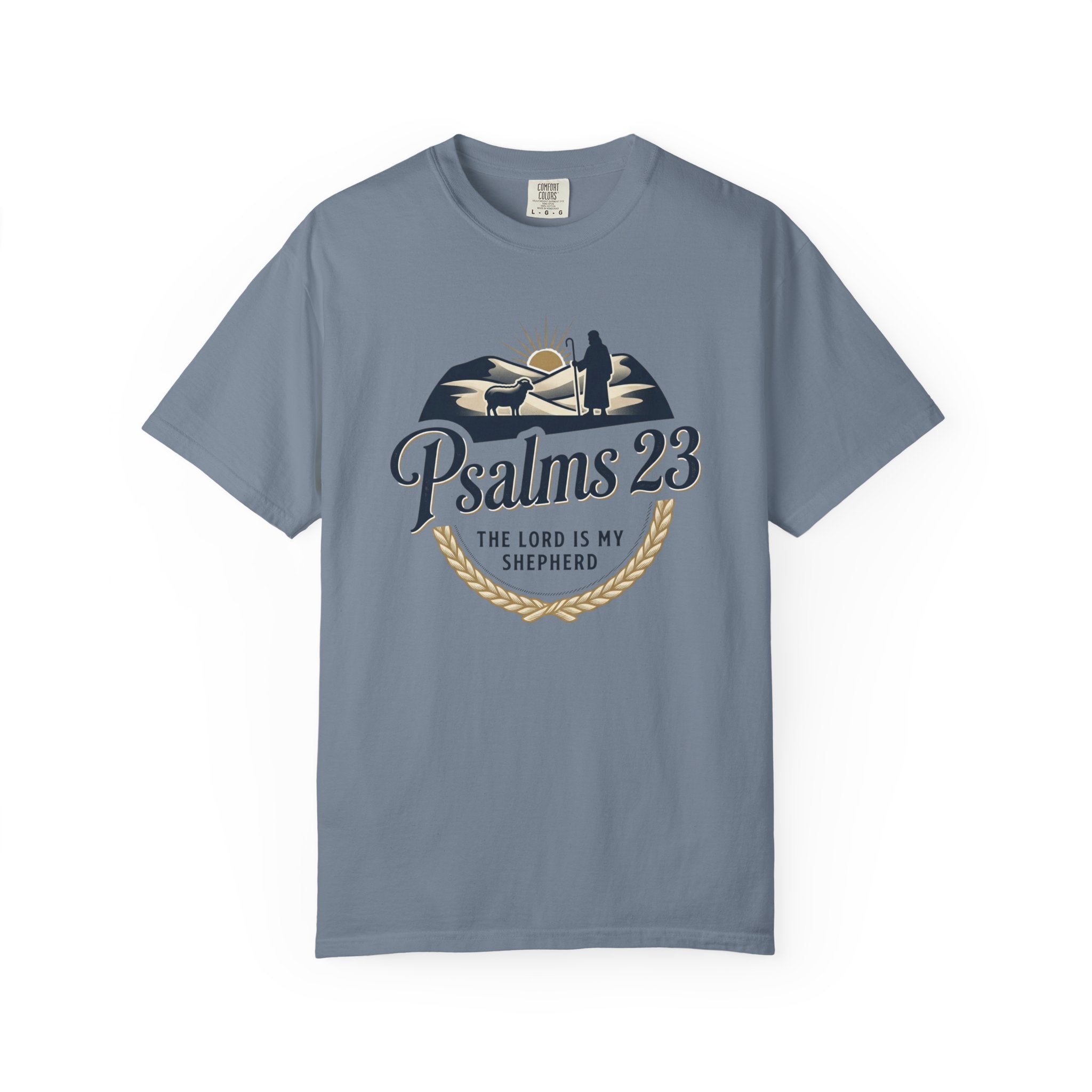 Psalm 23 Christian T-Shirt – Wear Your Faith Daily