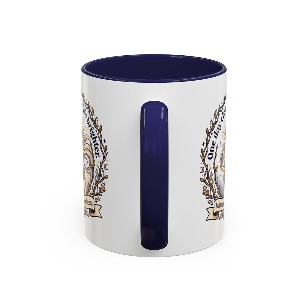 Inspirational Feminine Coffee Mug – Motivational Quote Design