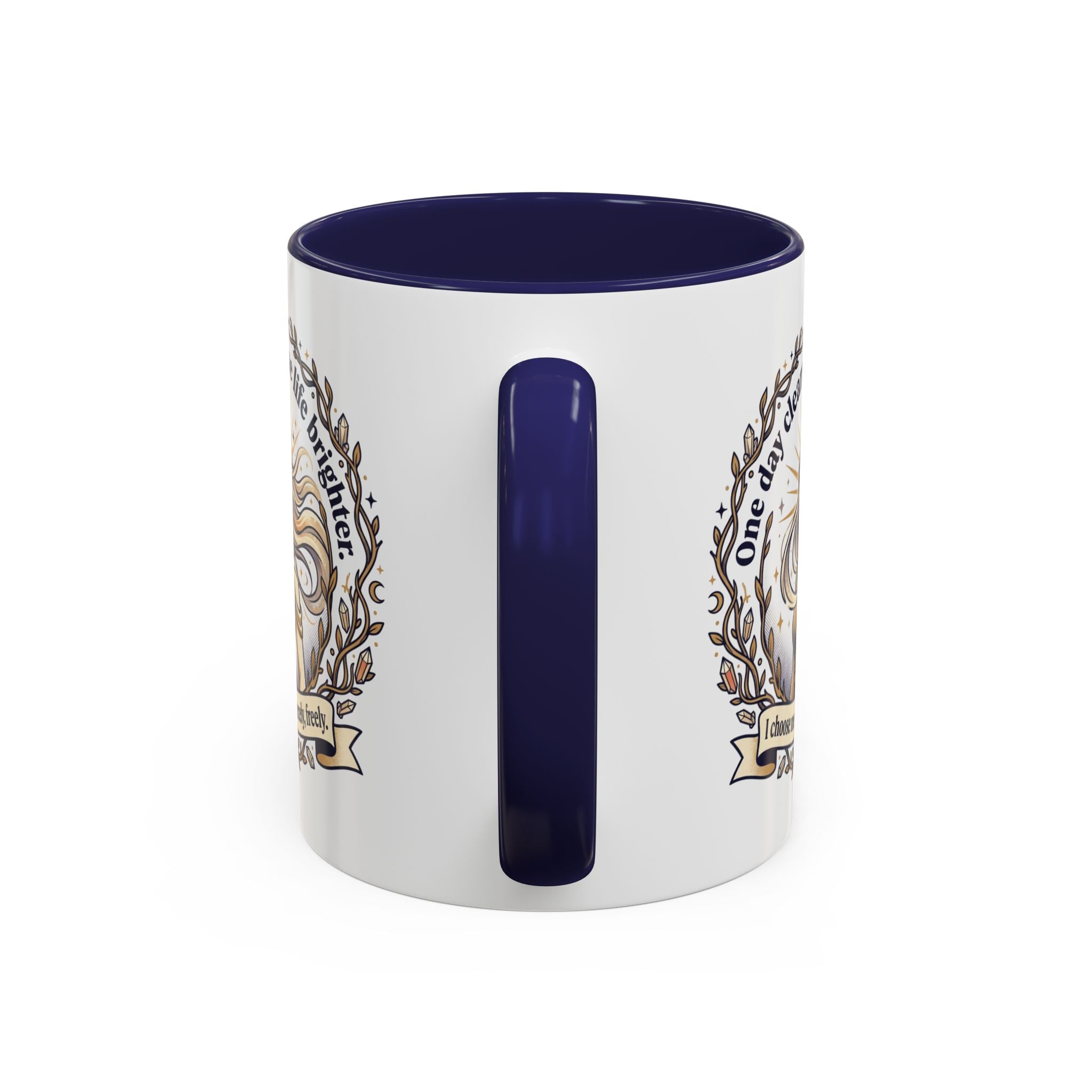 Inspirational Feminine Coffee Mug – Motivational Quote Design