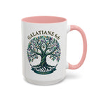 With Godliness There Is Contentment Christian Mug