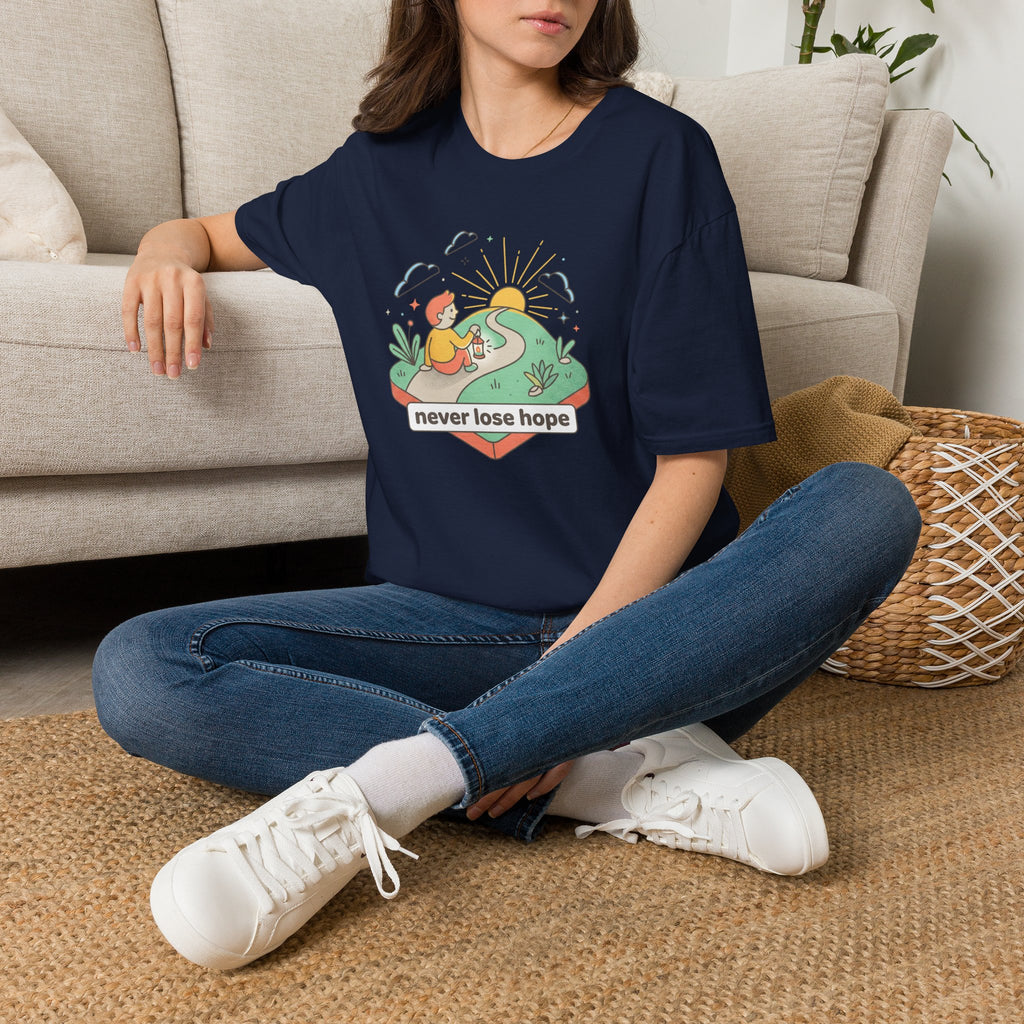 Never Lose Hope Sunrise Graphic T-Shirt