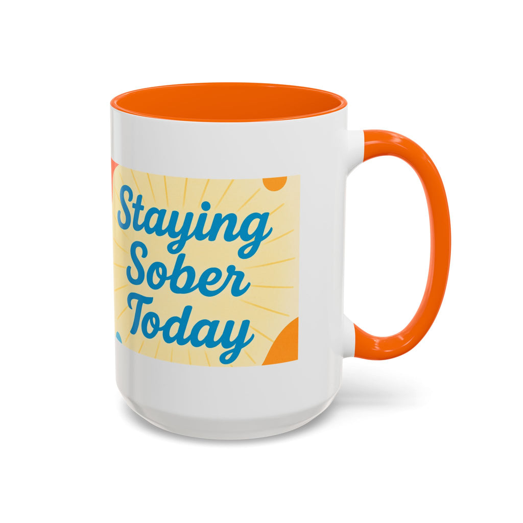 Sober Gratitude Recovery Coffee Mug – Daily Motivation