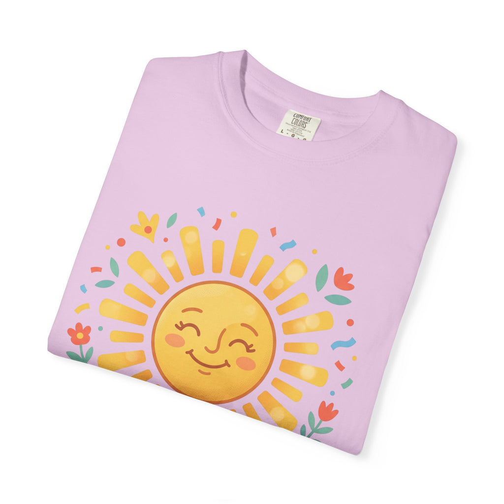 Sober & Grateful Heavyweight T-Shirt – Sunrise Graphic