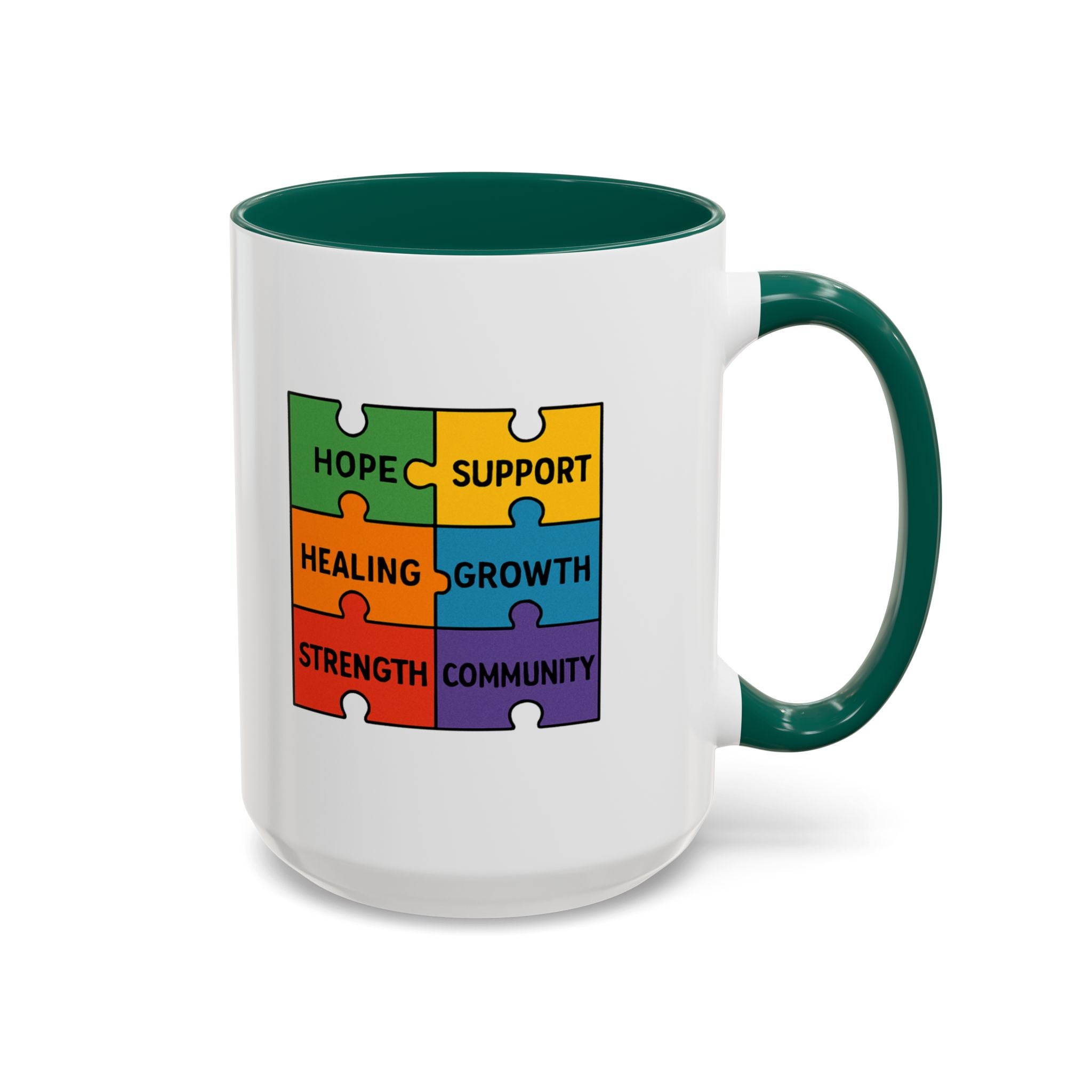 Recovery Support Mug — "Stay Sober, Stay Inspired" (11oz & 15oz)
