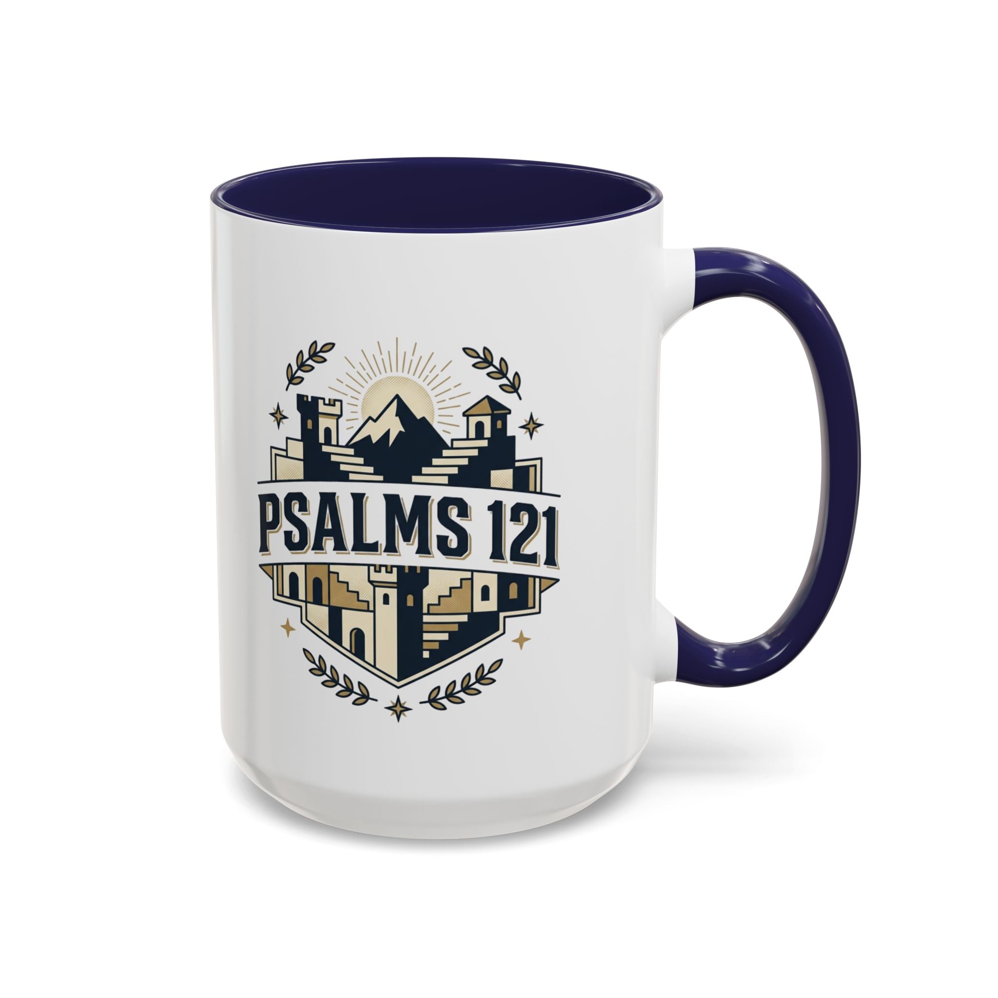 Psalms Scripture Coffee Mug – Ceramic Bible Verse Cup