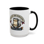 Sober Recovery Coffee Mug “I Brew My Own Renaissance”