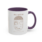 Thankful for Being Sober Recovery Accent Coffee Mug