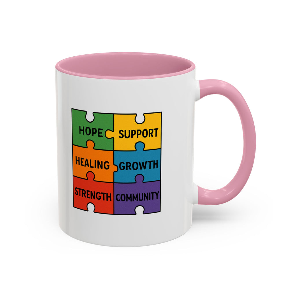 Recovery Support Mug — "Stay Sober, Stay Inspired" (11oz & 15oz)
