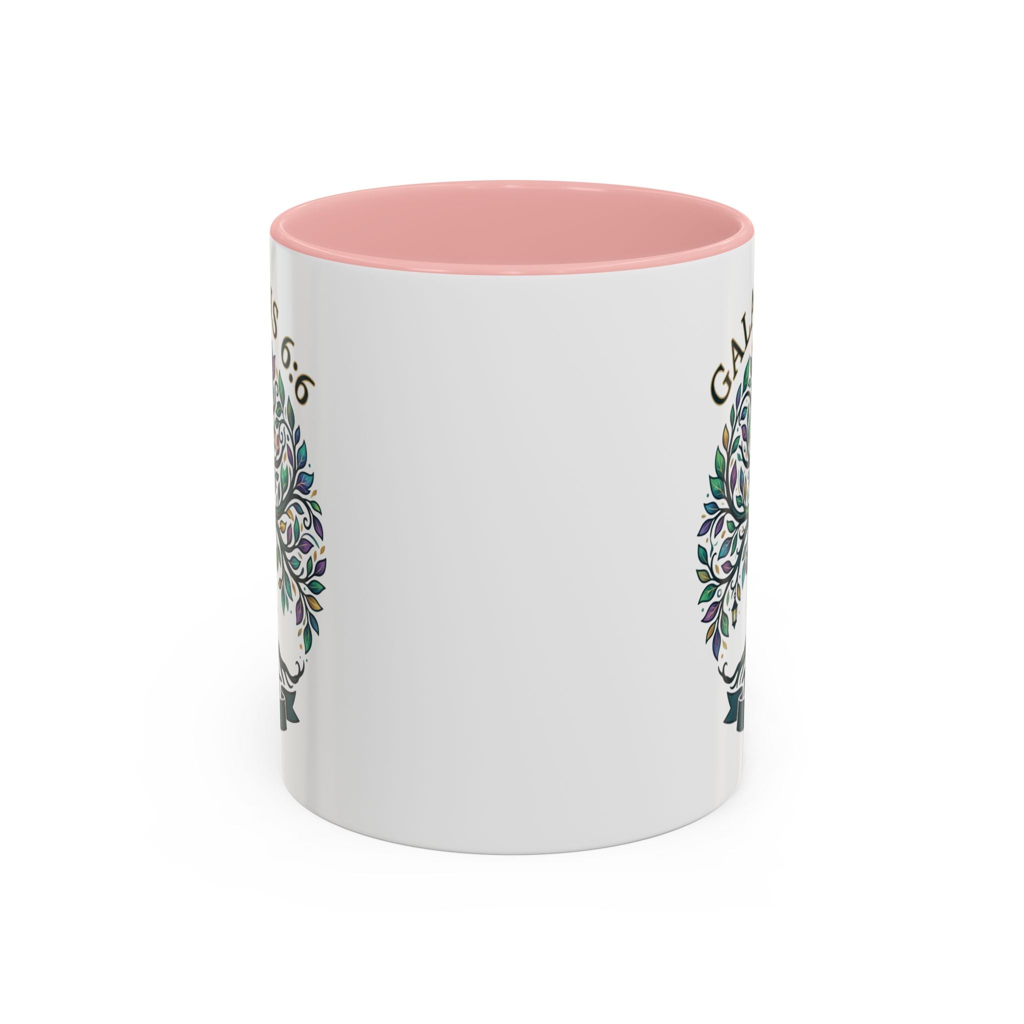 With Godliness There Is Contentment Christian Mug