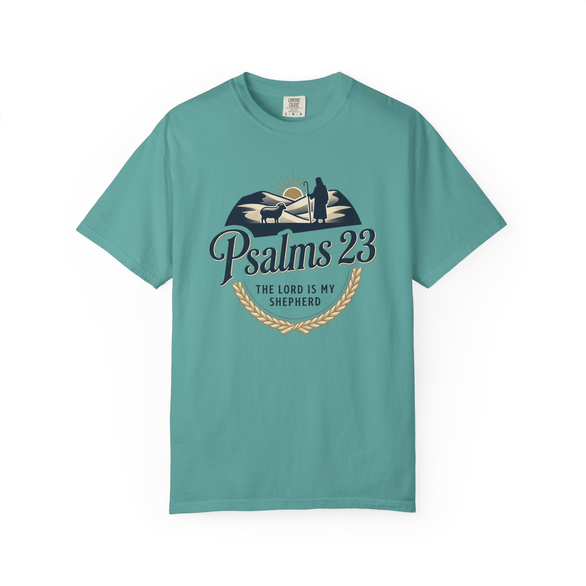 Psalm 23 Christian T-Shirt – Wear Your Faith Daily